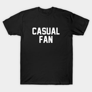 Casual Fan White T-Shirt